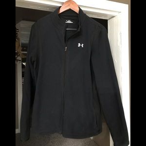 Black Under Armour Cold Gear Fleece ZIP-up